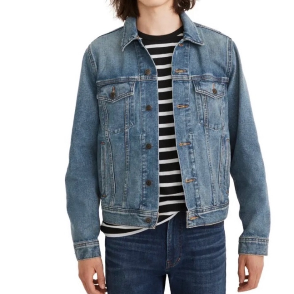 Madewell Oversized Jean Jacket McDowell Wash Size X-Large